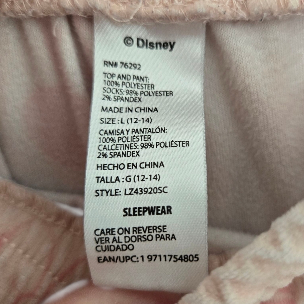 Disney Pink Mickey Mouse Women's PJ Joggers Size Large - Picture 3 of 4